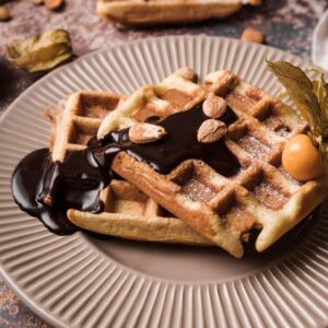 Waffles (with syrup only)