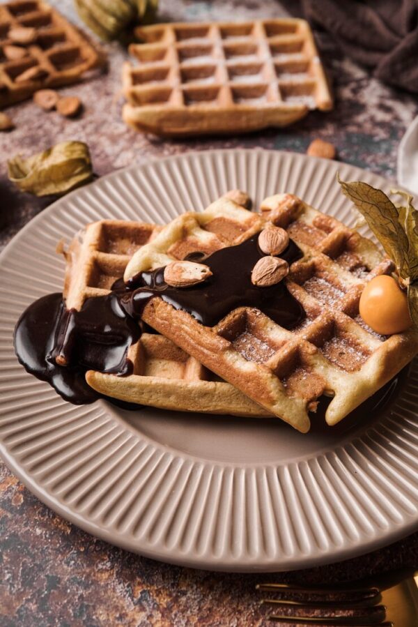 Waffles (with syrup only)
