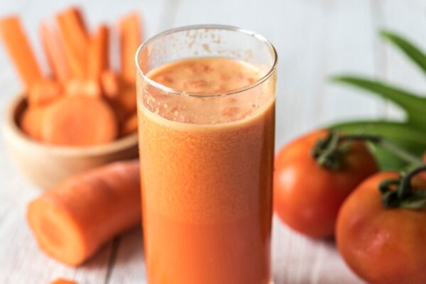 Carrot orange smoothie