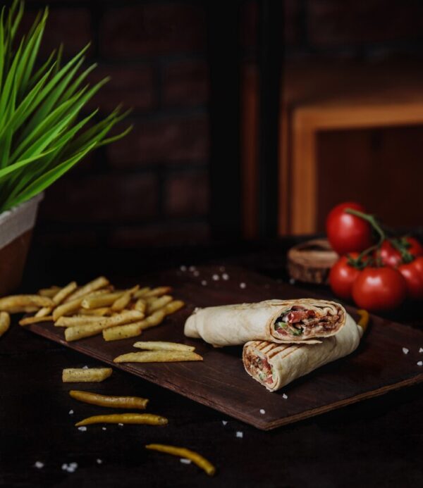 City Cafe special Shawarma.
