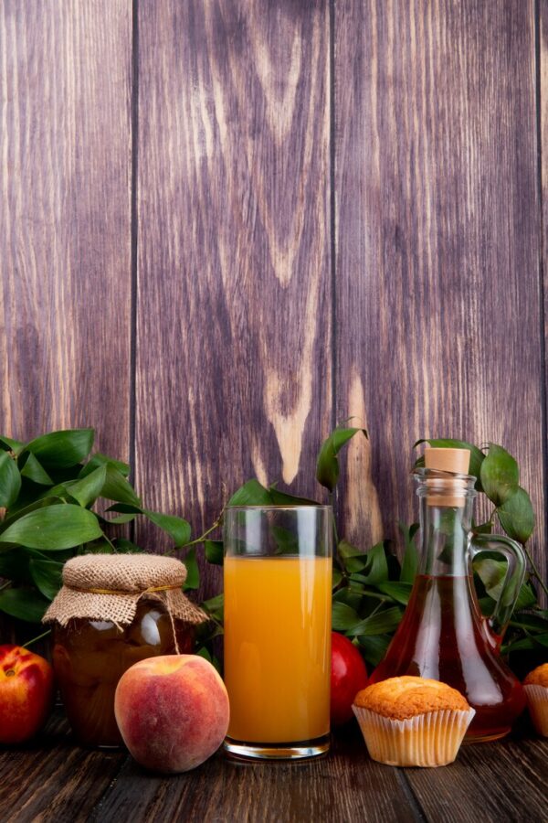 Mixed orange tangerine juice