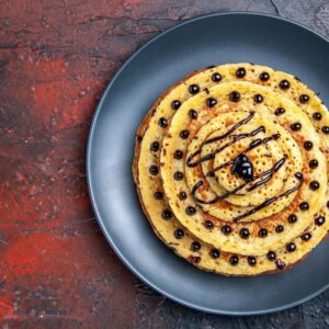 Pancakes with Eggs