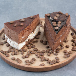 chocolate cake slice