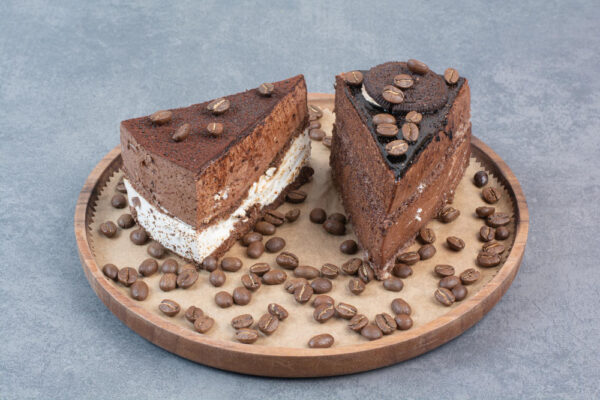chocolate cake slice